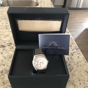 Porsamo Bleu Diana Luxury Watch - $1,000 worn twice